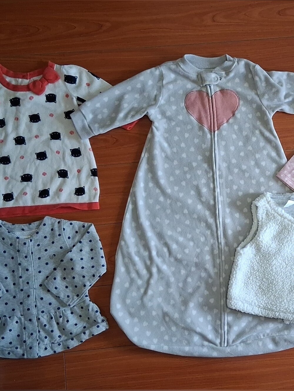 Baby Girl Clothing Set 5pcs, Carters, Gymboree, Cat & Jack - SIZE 0-3 months